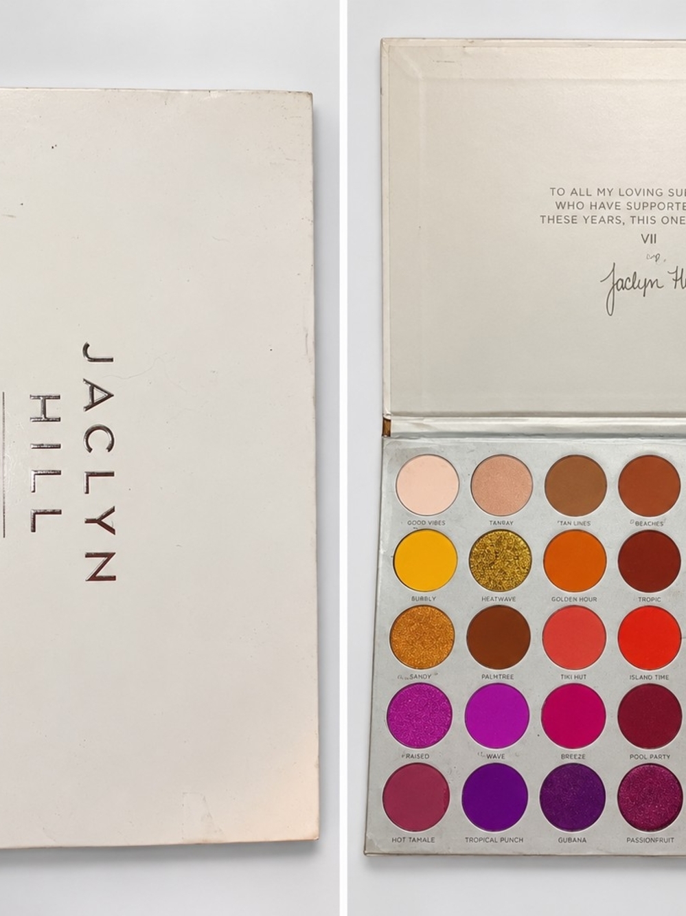 Morphe Jaclyn Hill Vibrant Sunset & Pink Eyeshadow Palette